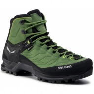  παπούτσια πεζοπορίας salewa - mtn trainer mid gtx gore-tex 63458-5949 myrtle/fluo green