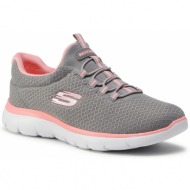 παπούτσια skechers - summits 12980/gypk gray/pik