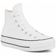  sneakers converse - ctas lift clean hi 561676c white/black/white