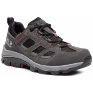  παπούτσια πεζοπορίας jack wolfskin - vojo 3 texapore low w 4042451 dark steel/purple