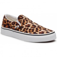  πάνινα παπούτσια vans - classic slip-on vn0a5ao83i61 (leopard) black/truewhite