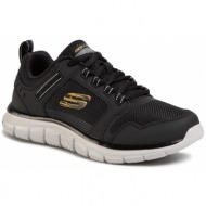  παπούτσια skechers - knockhill 232001/bkgd black/gold
