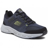  παπούτσια πεζοπορίας skechers - oak canyon 51893/nvlm navy/lime