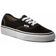  πάνινα παπούτσια vans - authentic vn-0 ee3blk black