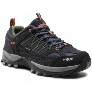  παπούτσια πεζοπορίας cmp - rigel low trekking shoe wp 3q54457 antracite/torba 51ug