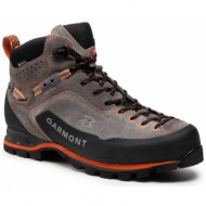  παπούτσια πεζοπορίας garmont - vetta gtx gore-tex 002425 dark grey/orange