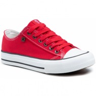  sneakers big star - dd274a234r36 red