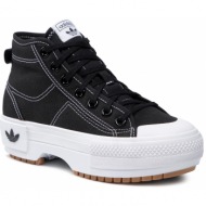  παπούτσια adidas - nizza trek w gz8857 cblack/ftwwht/gum3