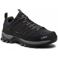  παπούτσια πεζοπορίας cmp - rigel low trekking shoes wp 3q13247 antracite/arabica