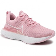  παπούτσια nike - react infinity run fk 2 ct2423 600 pink glaze/white/pink foam
