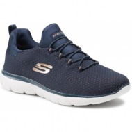  αθλητικά skechers - bright bezel 149204/nvgd navy/gold