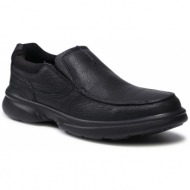  κλειστά παπούτσια clarks - bradley free 261531607 blk tumbled leather