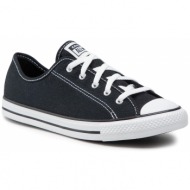  sneakers converse - ctas dainty ox 564982c black/white/black