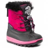  μπότες χιονιού boatilus - kd joggy sint leather boot nj16 var.21zu fuscia