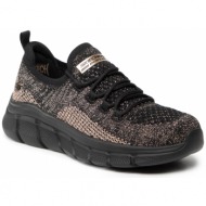  παπούτσια skechers - bobs sport fall sparks 117113/bkgd black/gold