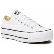  sneakers converse - ctas lift ox 560251c white/black/white