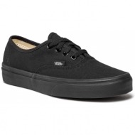  πάνινα παπούτσια vans - authentic vn000ee3bka black/black