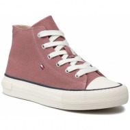 sneakers tommy hilfiger - high top lace-up sneaker t3a4-32119-0890 s antique rose 303