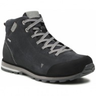  παπούτσια πεζοπορίας cmp - elettra mid hiking shoes wp 38q4597 antracite u423