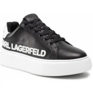  αθλητικά karl lagerfeld - kl62210 black/white lthr