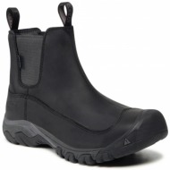  μποτάκια με λάστιχο keen - anchorage boot iii wp 1017789 black/raven