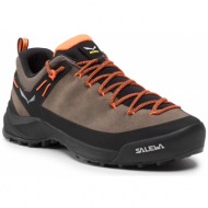  παπούτσια πεζοπορίας salewa - ms wildfire leather 61395 7953 bungee cord/black 7953