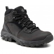  παπούτσια πεζοπορίας columbia - newton ridge plus ii waterproof bm3970 black/black 011