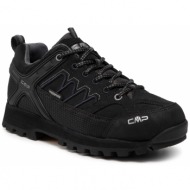  παπούτσια πεζοπορίας cmp - moon low treking shoe wp 31q4787 nero u901