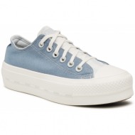  sneakers converse - ctas lift ox 572710c indigo oxide/light silver