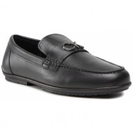  κλειστά παπούτσια calvin klein - dricing shoe bold logo hm0hm00519 ck black beh