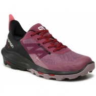  παπούτσια salomon - gore-tex outpulse gtx w 416897 21 v0 tulipwood/black/poppy red