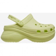 light green women`s slippers crocs classic bae clog - women