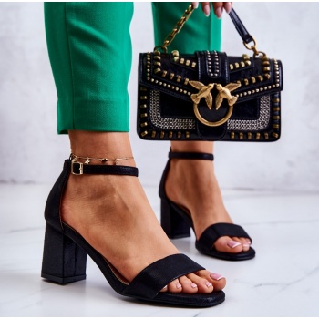 fashionable women`s sandals on a heel σε προσφορά