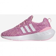  pink girl brindle shoes adidas originals swift run 22 - girls