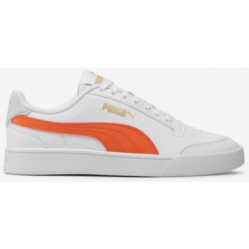 orange-white kids sneakers puma shuffle σε προσφορά