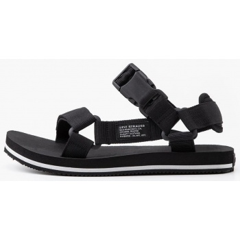 levis black mens sandals levis® tahoe  σε προσφορά