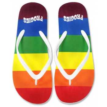 men`s flip-flops frogies rainbow σε προσφορά