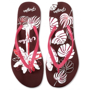 women`s flip-flops frogies tropic leaves σε προσφορά