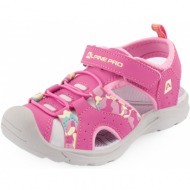  children`s shoes summer alpine pro lysso pink - girls