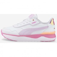  pink-white women`s sneakers puma r78 voyage candy - women