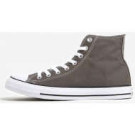  grey men`s ankle sneakers with converse chuck taylor all s logo - men`s
