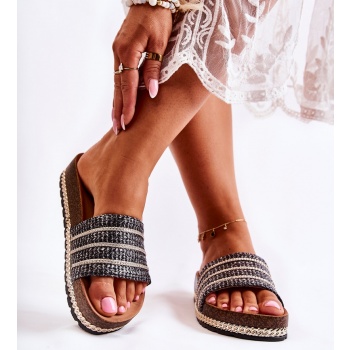 women`s classic slippers with a chain σε προσφορά