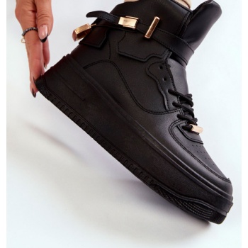 women`s warm high sport shoes black lexa σε προσφορά