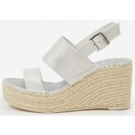  gusset sandals in replay silver - women