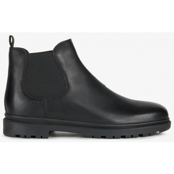 black men`s geox leather ankle boots  σε προσφορά