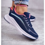  women`s fashionable sport shoes sneakers navy blue ida