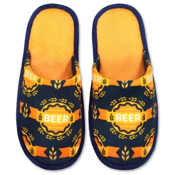 men`s slippers beer emblem - frogies σε προσφορά