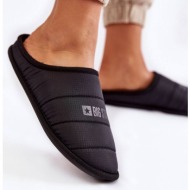  women`s classic slippers big star kk274602 black