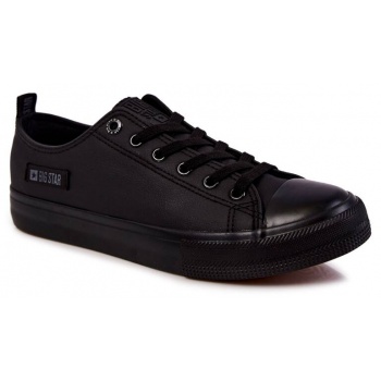 men`s low leather sneakers big star σε προσφορά