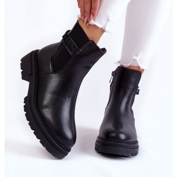 women`s boots la.fi 250005b-pu black σε προσφορά